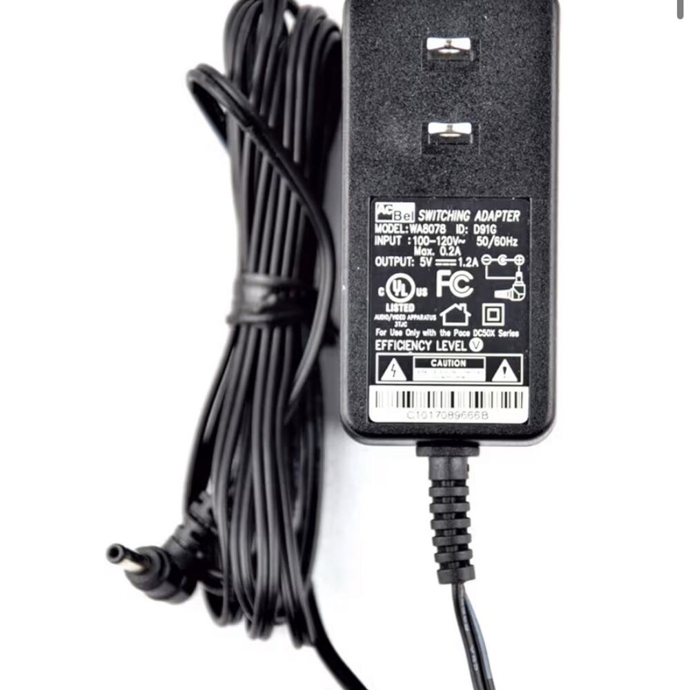 Acbel Switching Adapter Model Wa8078 - 5v 1.2a